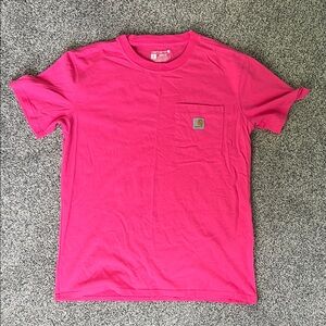 Carhartt Women’s Vibrant Pink Short Sleeve Tee